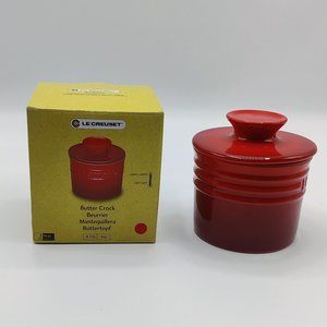 Le Creuset stoneware butter crock